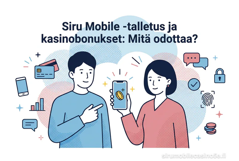 Siru Mobile -talletus ja kasinobonukset: Mitä odottaa?